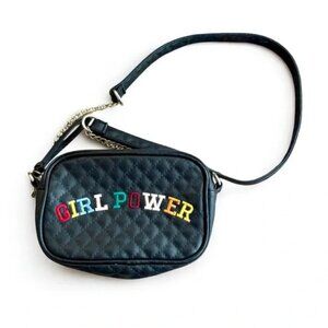 2/$10 Target “GIRL POWER” Black Crossbody Bag